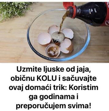 Uzmite ljuske od jaja, običnu KOLU i sačuvajte ovaj domaći trik: Koristim ga godinama i preporučujem svima