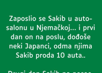 ZAPOSLIO SE SAKIB U AUTO SASLONU U NJEMAČKOJ…