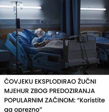 ČOVJEKU EKSPLODIRAO ŽUČNI MJEHUR ZBOG PREDOZIRANJA POPULARNIM ZAČINOM: “Koristite ga oprezno”