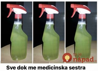 Sve dok me medicinska sestra nije obavestila o ovom zelenom čudu, čišćenje kupatila je bio užas: Cijelo kupatilo je bilo čisto za minut – SVE PREPARATE SAM ODLOŽIO IZ PRODAVNICE!