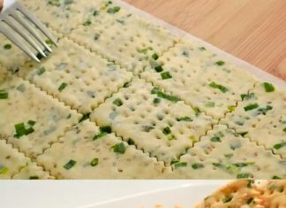 Savršen recept za krekere! Lako i ukusno! Slani krekeri…Recept