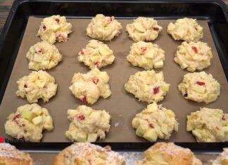 Veoma ukusni, mekani i nežni kolačići od jabuka! Recept je jednostavan i brz