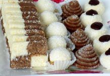 FANTASTIČNA ČETVORKA….BRZO I DEKORATIVNO….OD 2 SMJESE DOBIJETE 4 VRSTE KOLAČA