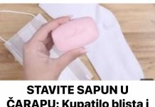 STAVITE SAPUN U ČARAPU: Kupatilo sija i miriše nevjerovatnih 50 dana! 😲 😲