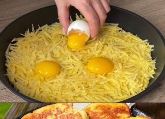 Ako imate 1 krompir i 1 jaje. Brzi ukusni njemački recept za 5 minuta!