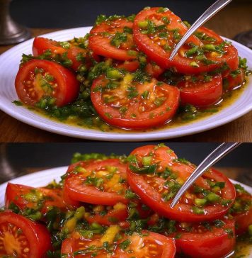 Magična salata od paradajza, 🥗🍅 nikada je nećete napraviti na bilo koji drugi način…