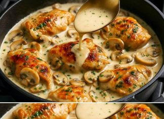 Pravim ovu piletinu s gljivama 3 puta sedmično! 😋 u jednoj tavi | Recept za večeru iz jedne tave…