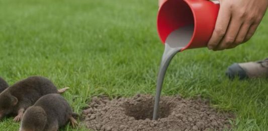 Kad sam OVO izlio krticama nestale su za 2 minute!