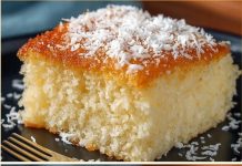 Ukusan turski kolač od griza koji se tako lako pravi! Savršen je za ugodna druženja ili slatka poslastica nakon večere…