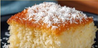 Ukusan turski kolač od griza koji se tako lako pravi! Savršen je za ugodna druženja ili slatka poslastica nakon večere…