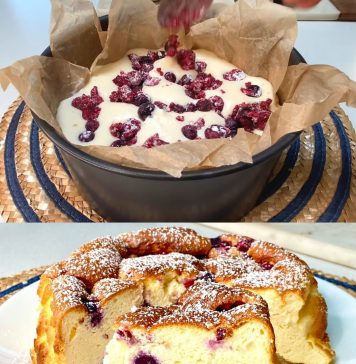 🍓 GRČKI JOGURT I BOBIČASTO VOĆE – KOLAČ KOJI OSVAJA NA PRVI ZALOGAJ! 🍰 Lagani I Osvježavajući Kolač S Grčkim Jogurtom I Miješanim Bobicama