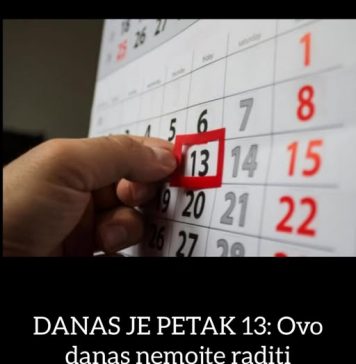 DANAS JE PETAK 13: Ovo danas nemojte raditi…