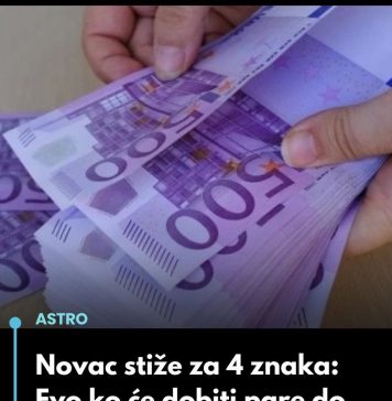 Novac stiže za 4 znaka: Evo ko će dobiti pare do 21. februara…