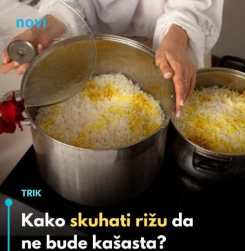 Kako skuhati rižu da ne bude kašasta? 1 korak svi preskaču!
