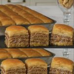 BAKLAVA SA ORASIMA I GOTOVIM KORAMA…Bogata sočna i aromatična savršena za ljubitelje tradicionalnih kolača…