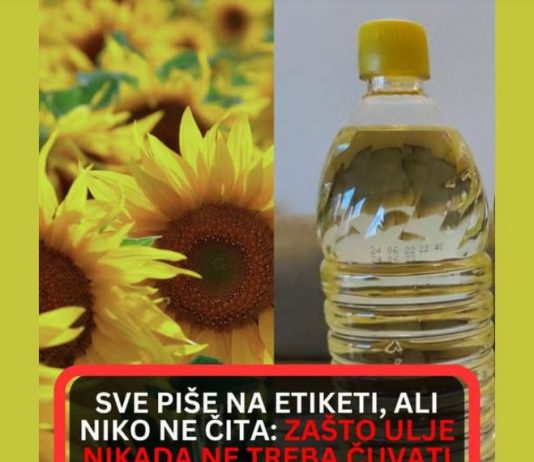 Sve piše na etiketi, ali niko ne čita: Zašto ulje nikada ne treba čuvati u kuhinjskom ormariću