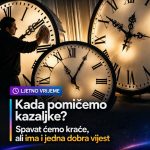 Kada pomičemo kazaljke? Spavat ćemo kraće, ali ima i jedna dobra vijest…