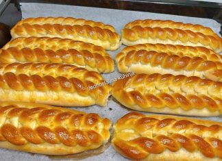 📌TIJESTO GOTOVO ZA PAR MINUTA..Najmekša pletenica sa krem sirom…Vrlo jednostavan recept…❗