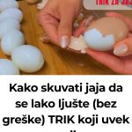 Kako skuvati jaja da se lako ljušte (bez greške) TRIK koji uvek uspije…