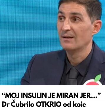 “MOJ INSULIN JE MIRAN JER…” Dr Čubrilo OTKRIO od koje hrane ŠEĆER NE SKAČE, SVAKI DAN TO JEDE! “Pamtim babu…”