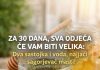 ZA 3O DANA SVA ODJEĆA ĆE VAM BITI VELIKA…