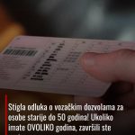 Stigla odluka o vozačkim dozvolama za osobe starije do 50 godina! Ukoliko imate OVOLIKO godina, završili ste svoje..