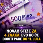 Novac stiže za 4 znaka: Evo ko će dobiti pare do 11. jula