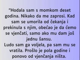 Deset godina čekala je vjeridbu, a onda je u brak ušla s drugim čovjekom - featured image