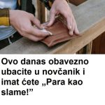 Ovo danas obavezno ubacite u novčanik i imaćete „para kao slame”