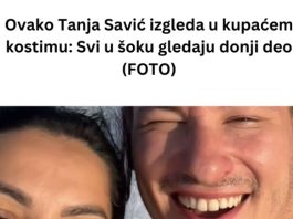 Ovako Tanja Savić izgleda u kupaćem kostimu: Svi u šoku gledaju donji deo (FOTO)