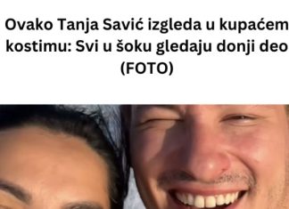 Ovako Tanja Savić izgleda u kupaćem kostimu: Svi u šoku gledaju donji deo (FOTO)